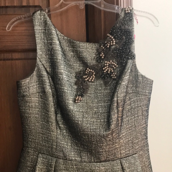Rickie Freeman for Terri Jon Metallic Dress